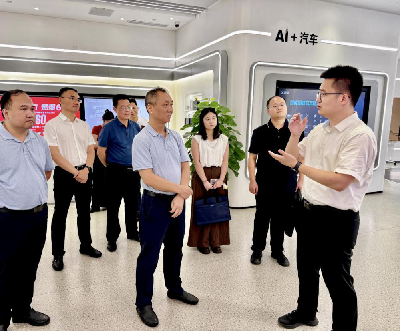 楊方舟同志率隊赴湘江新區調研“數字編辦”建設